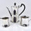 Thumbnail: Antique English 3 Piece Silver Plated Coffee Set, (Elkington & Co, 1908)