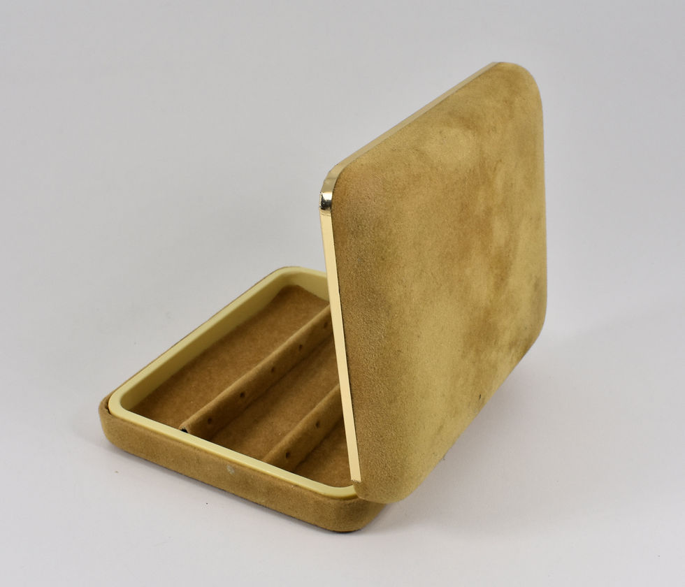 Thumbnail: Vintage Jewellery Earring Travel Hard Case