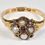 Thumbnail: Antique Victorian 15ct Gold Spinel & Pearl Memorial Ring, (B'ham, 1870) Boxed