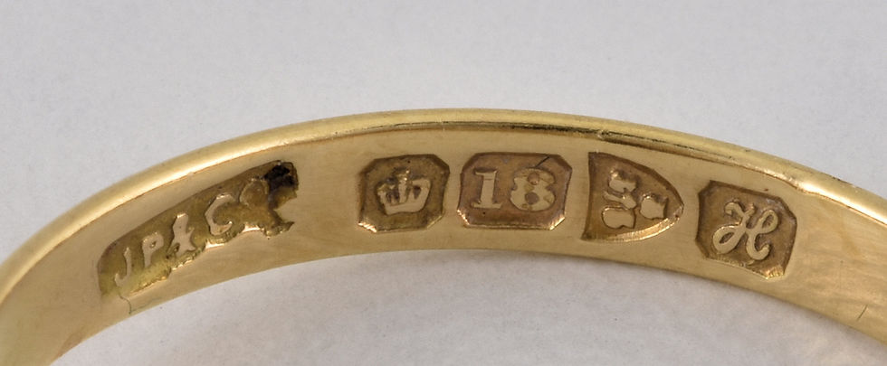 Thumbnail: Antique Edwardian 18ct Gold Fire Opal & Diamond Ring, Chester