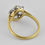 Thumbnail: Antique Edwardian 18ct Gold 0.80ct Diamond Cluster Ring