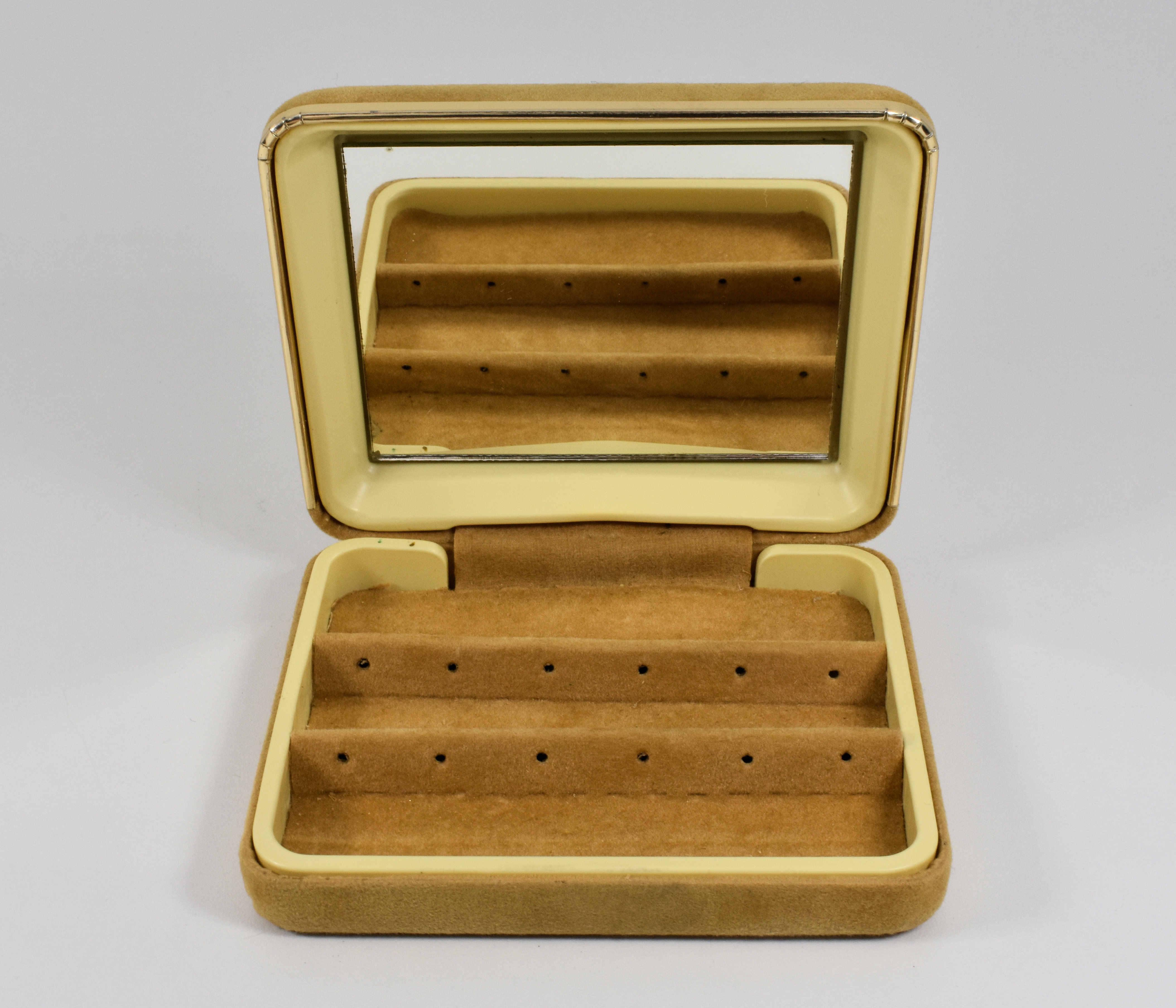 Vintage Jewellery Earring Travel Hard Case