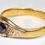 Thumbnail: Antique Victorian 22ct Gold Amethyst Ring, (Birmingham,1877)