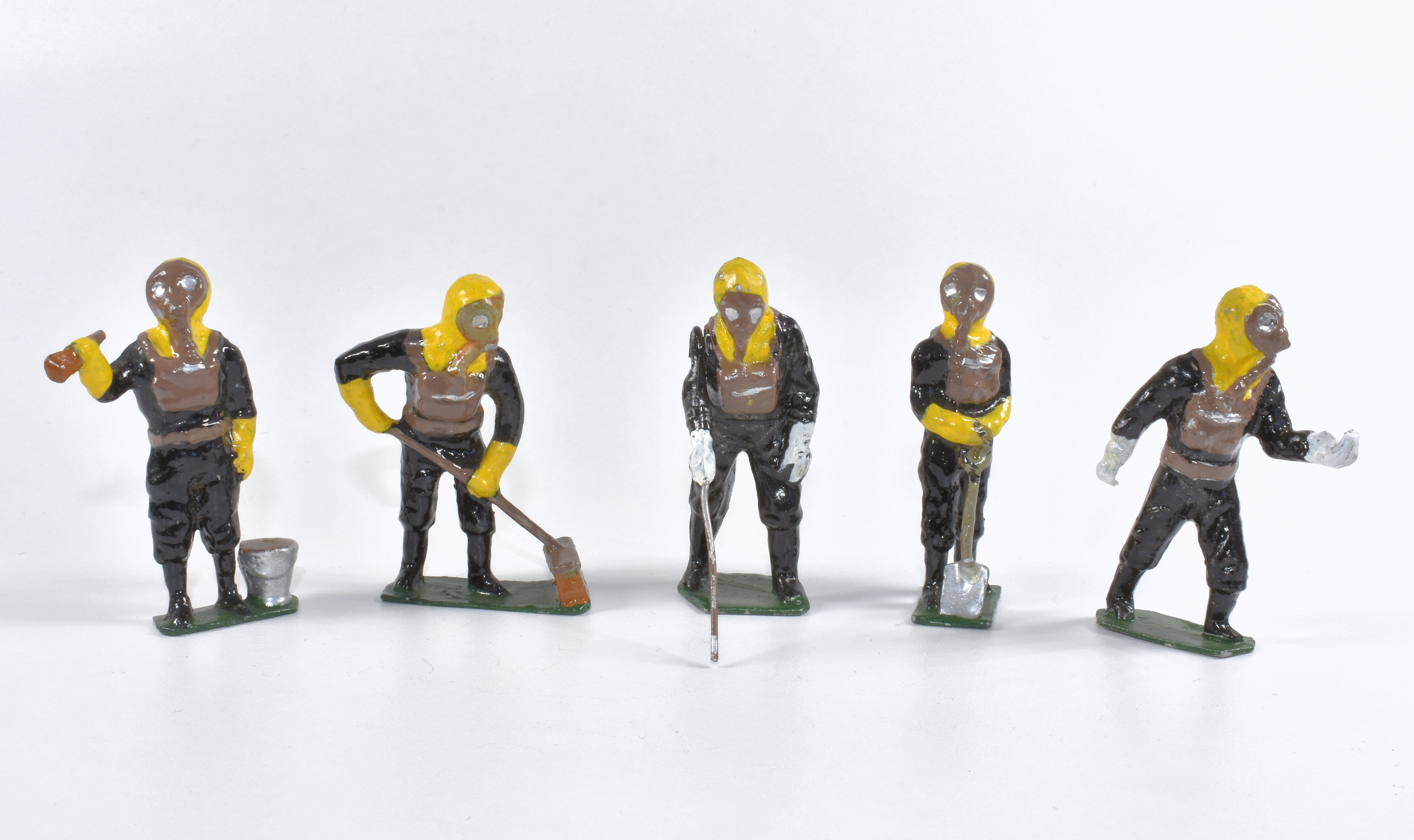 Rare Taylor & Barrett Decontamination Squad Lead Figures (Set #213)