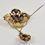 Thumbnail: Antique Large Victorian 12ct Gold Amethyst Rococo Pendant/Brooch, c1880