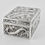 Thumbnail: Antique Victorian Solid Silver Chinese Export Box, Wang Hing, c1880