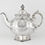 Thumbnail: Antique English Victorian Solid Silver Tea pot, John Angel II