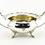 Thumbnail: Antique English Solid Silver 3 Piece Tea Set (Elkington & Co, 1923, 918g)