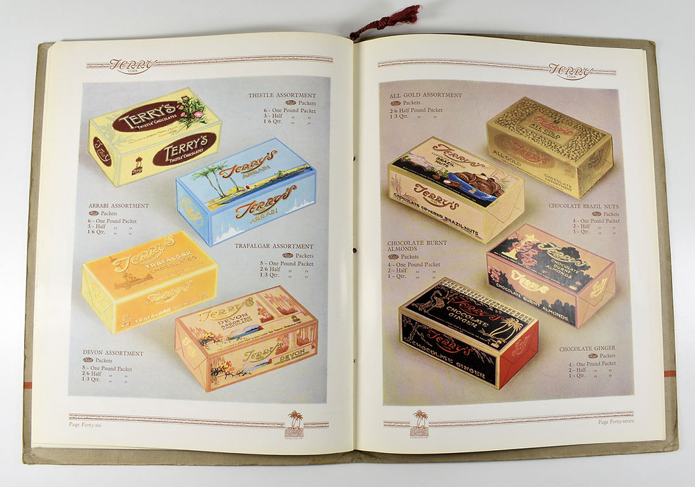 Thumbnail: Vintage Joseph Terry & Sons Ltd Chocolate Trade Catalogue 1933, Terry's Orange