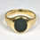 Thumbnail: Vintage 9ct Gold Bloodstone Ring, (Sheffield,1977)