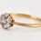 Thumbnail: Antique Edwardian 18ct Gold Diamond Daisy Ring, c1905