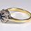 Thumbnail: Antique Late Victorian 18ct Gold Sapphire & Diamond Cluster Ring, c1901