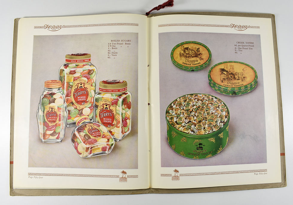 Thumbnail: Vintage Joseph Terry & Sons Ltd Chocolate Trade Catalogue 1933, Terry's Orange