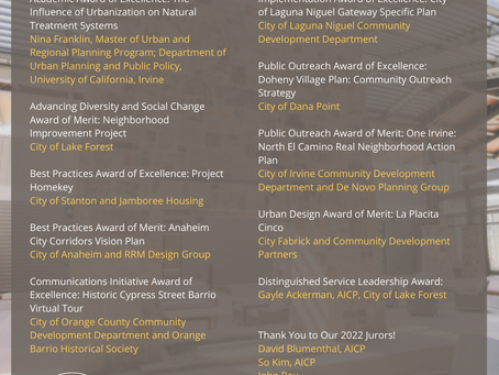 Congrats Award Winners!