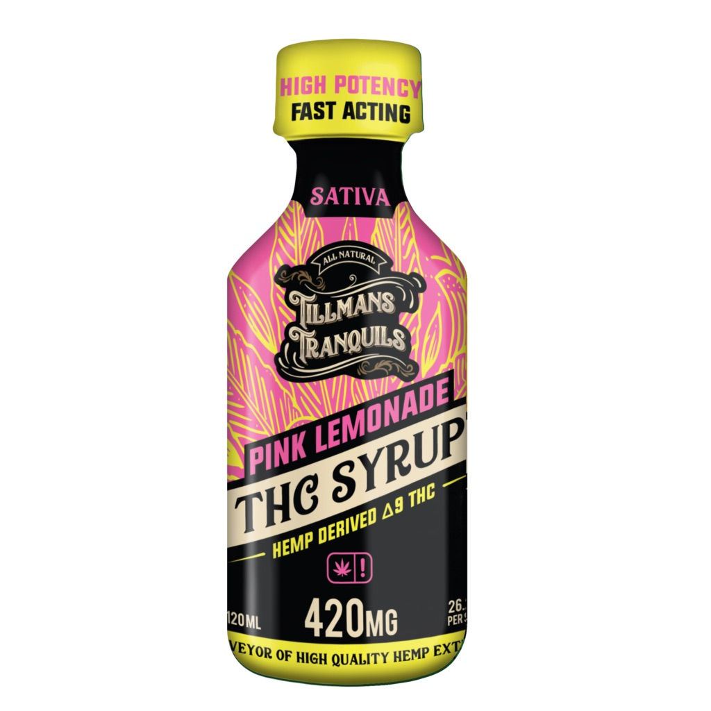 Pink Lemonade THC Delta 9 syrup