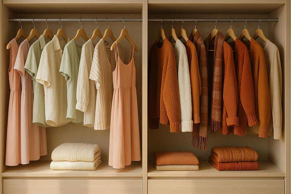 5 Steps for Seasonal Wardrobe Transition