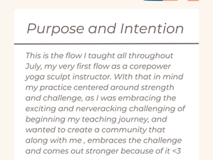 My 1st CorePower Yoga Sculpt: Guided Sequence