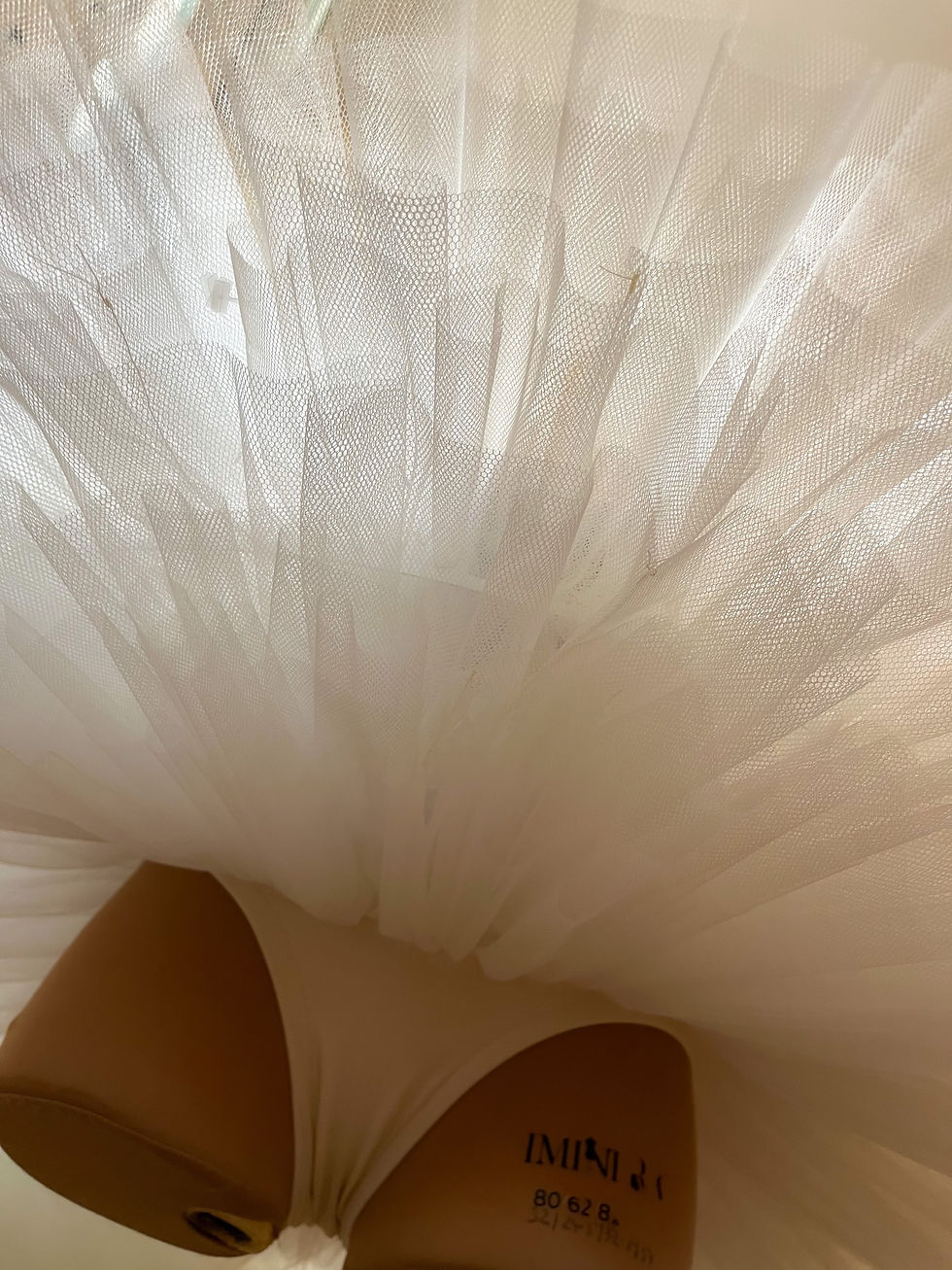 Thumbnail: Burgundy and Gold Tutu - Ladies XS - Deposit only (see description)