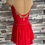 Thumbnail: Cherry Red and Gold Ballet Dress - Ladies XS -  Deposit Only