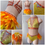 Thumbnail: Yellow and Orange Feather two piece (deposit only)