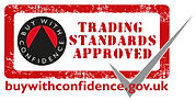 Trading Standards Approved - buy with confidence logo