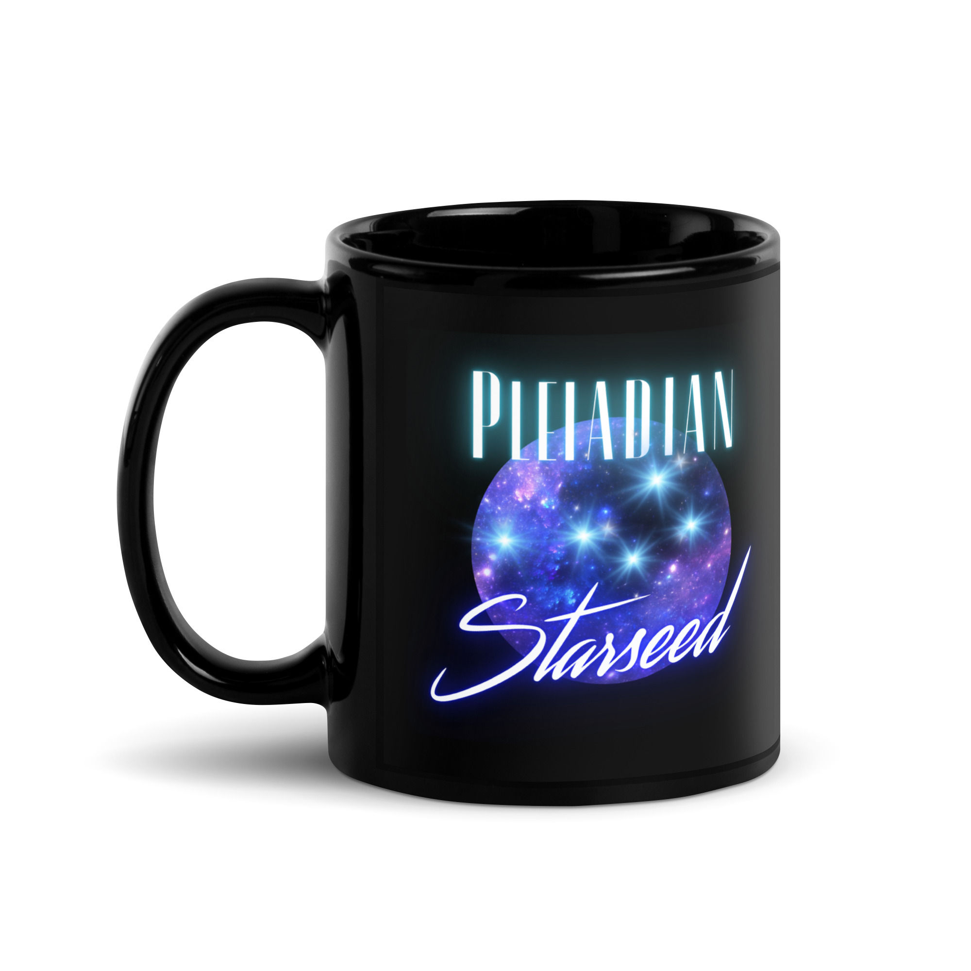 Mug noir Pleiadian Starseed
