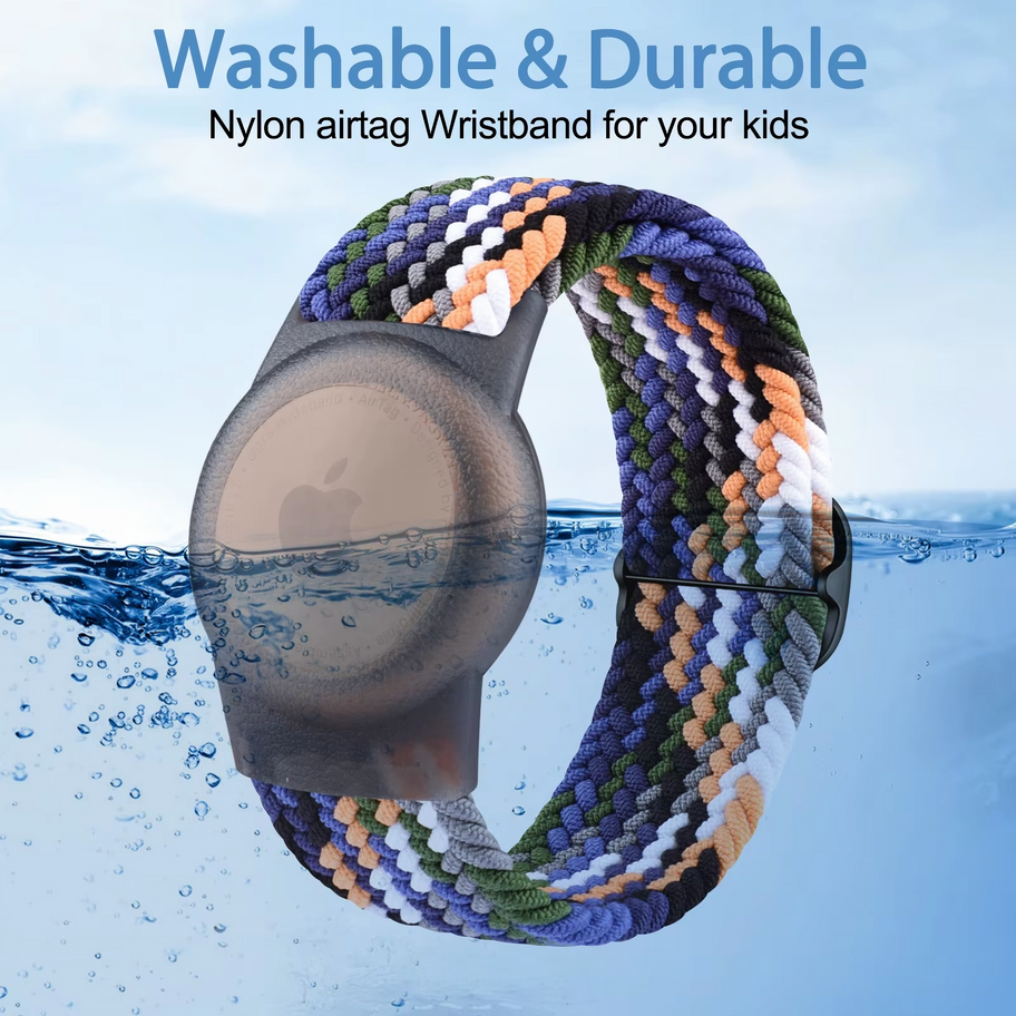 GPS tracking bracelet designed for child safety.