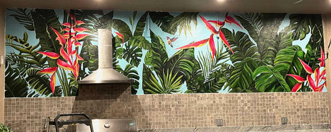 Tropical Mural