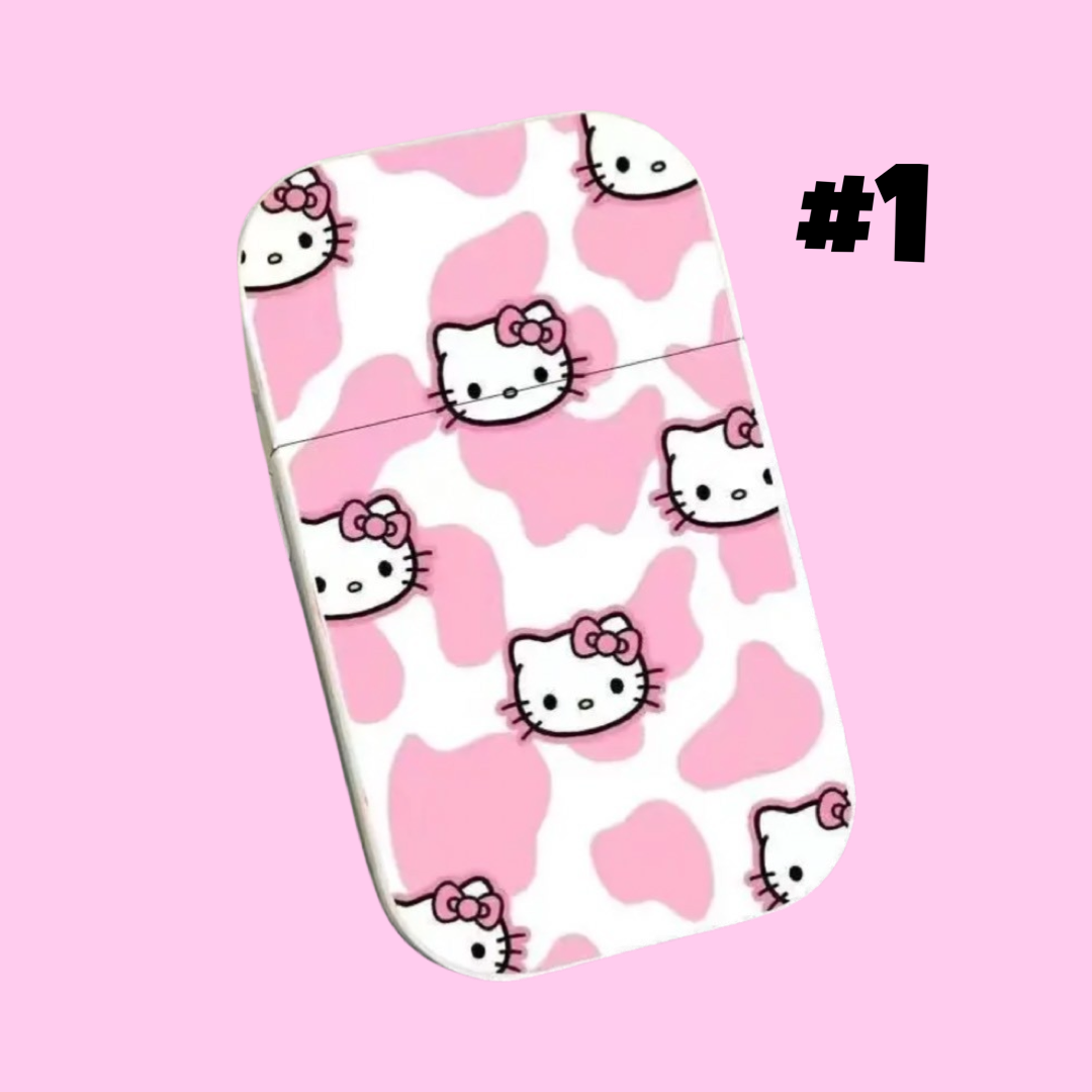 hello kitty pink flame lighter 