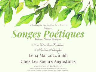 Une petite parenthèse musicale pour nous permettre de Rêver