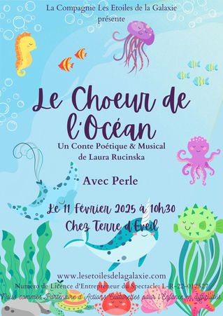 "Le Choeur de l'Océan" Spectacle pour les Jeunes Enfants