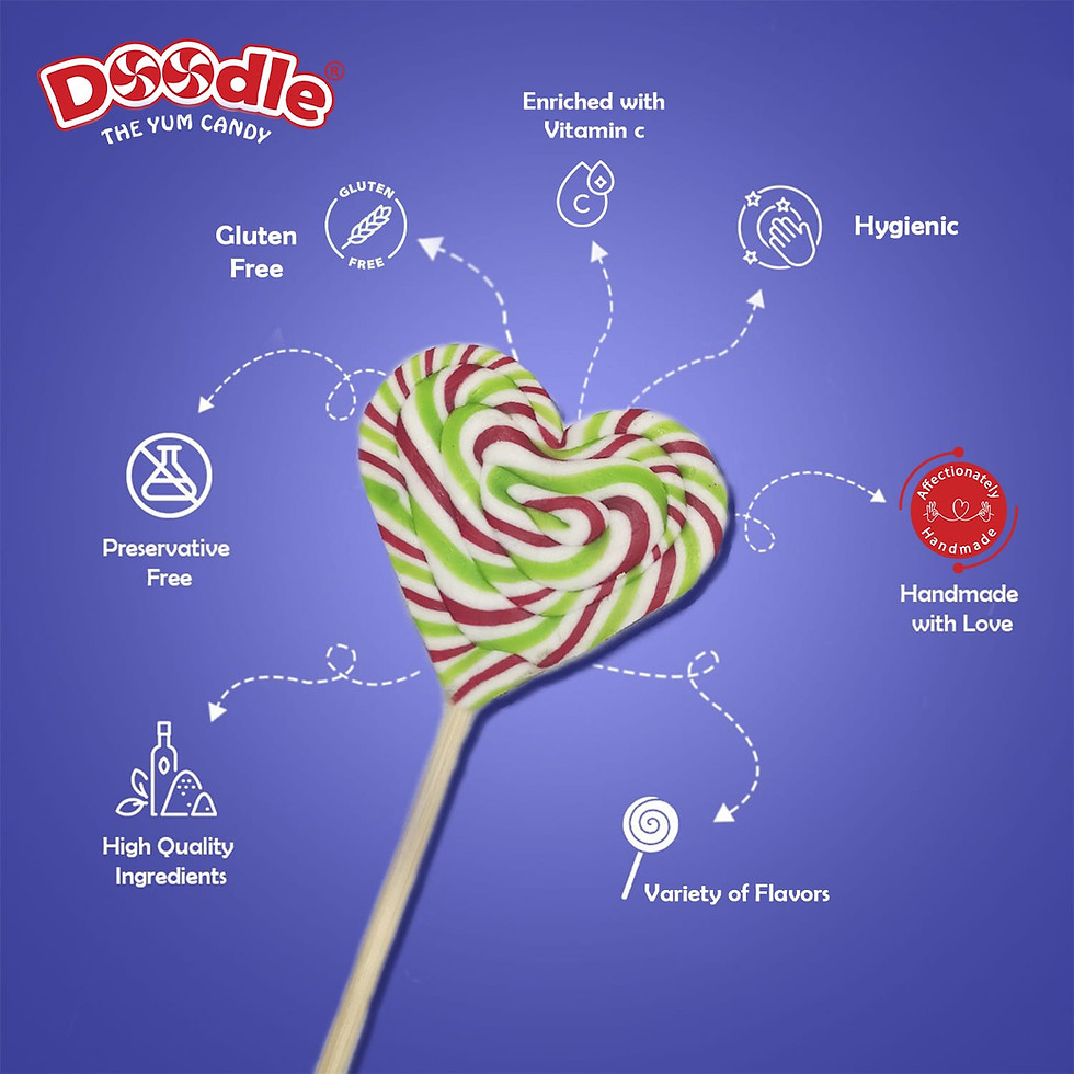 Thumbnail: Big Lolly Heart 60g*18 pcs