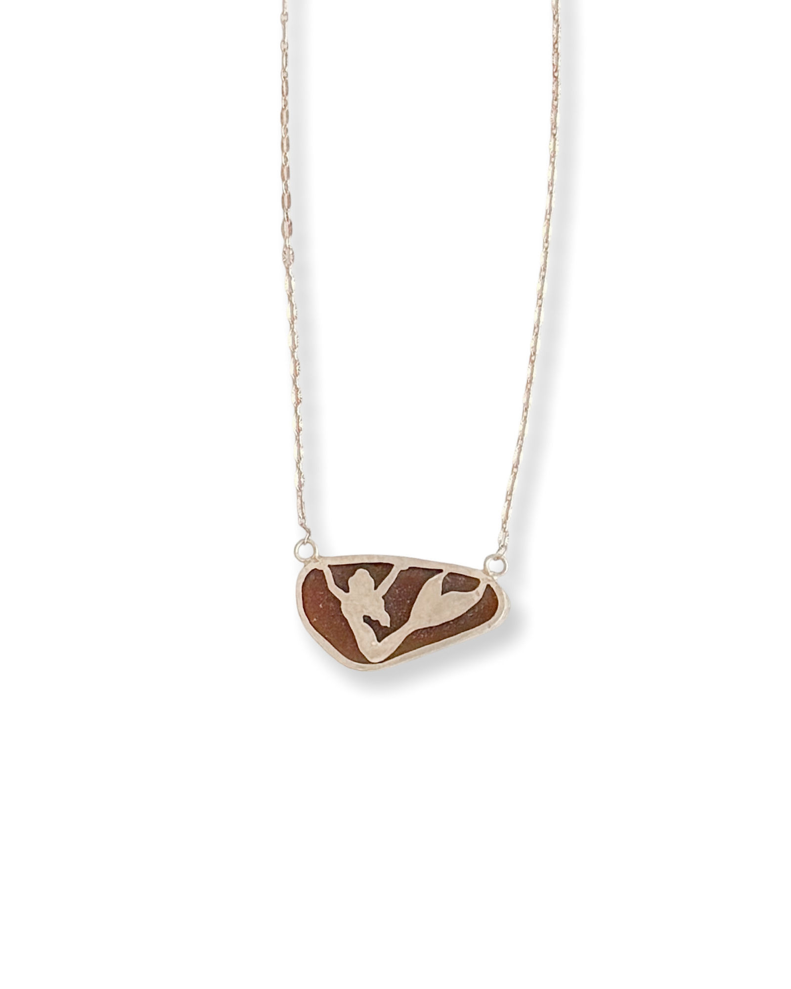 Carson Davis Mermaid Seaglass Necklace