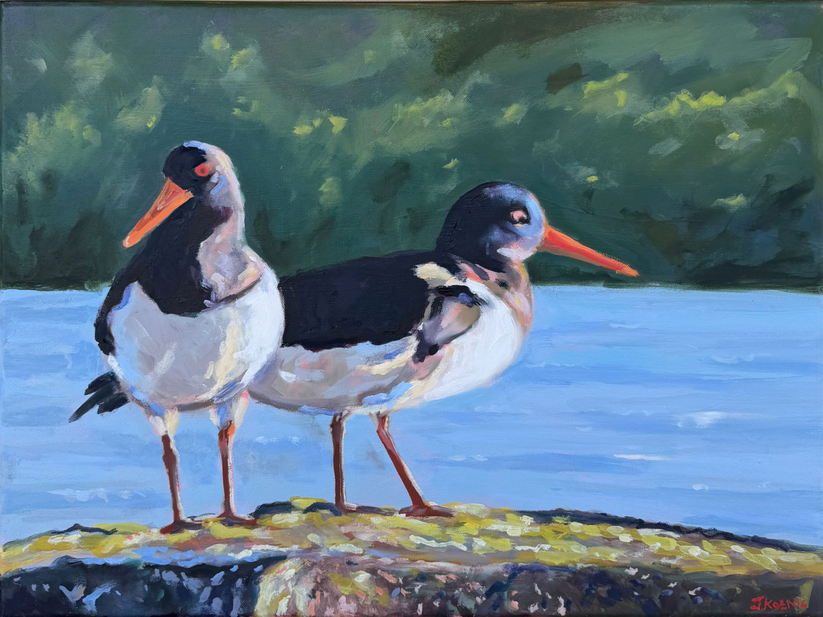 Jackie Koenig "Oyster Catchers"