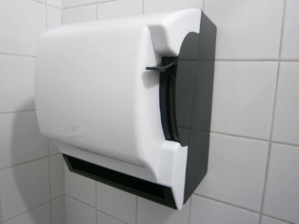 DISPENSADOR PAPEL TOALLA PALANCA