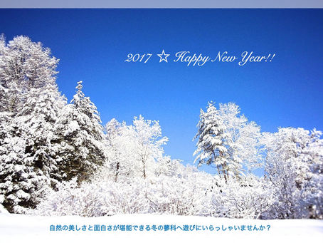 2017年あけましておめでとうございます