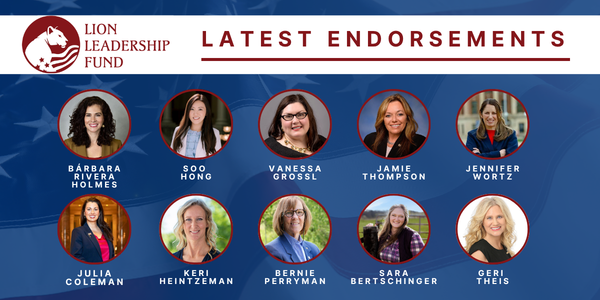 Lion Leadership Fund Announces Newest 2026 Slate Endorsements