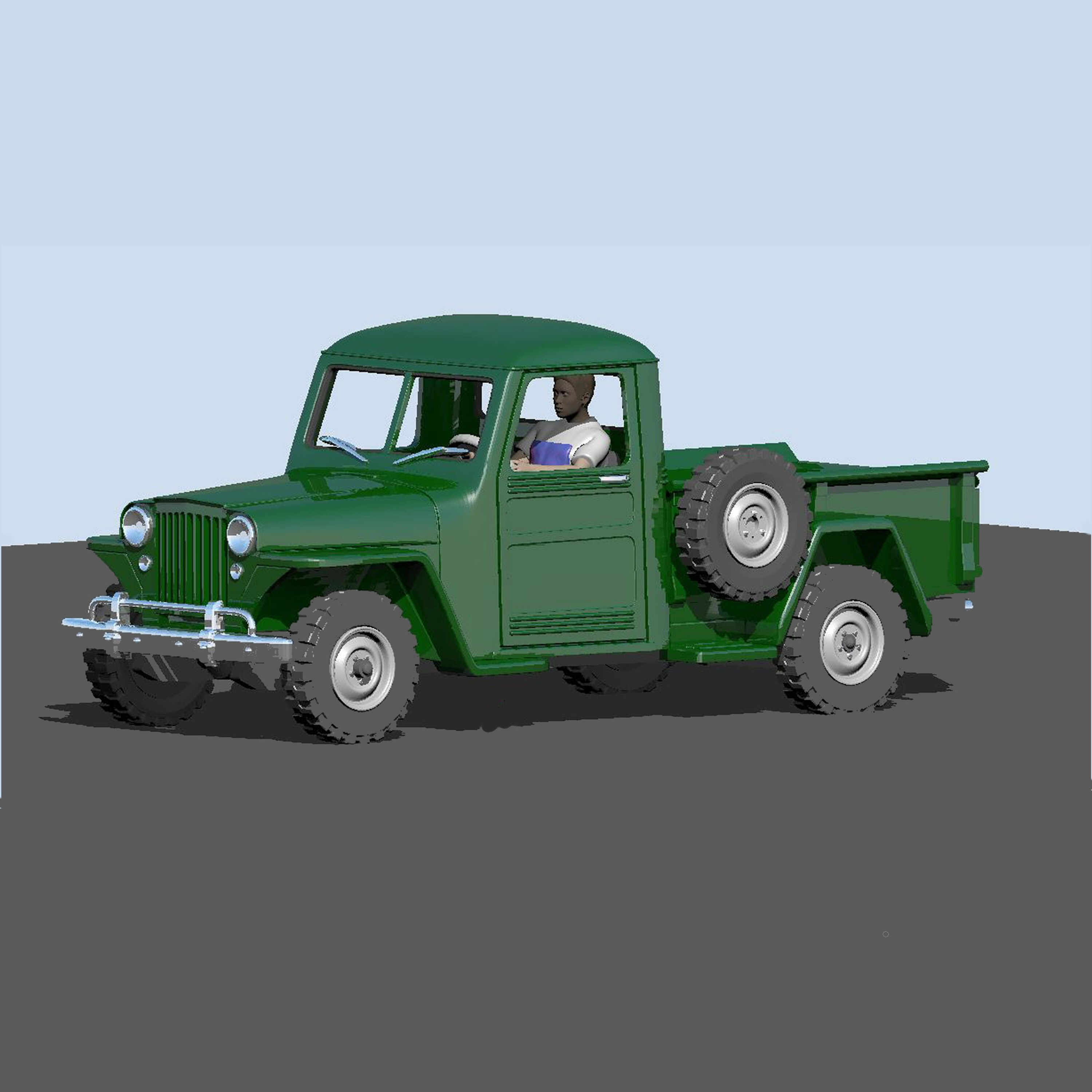 1947 Willys Overland Pickup 4x4