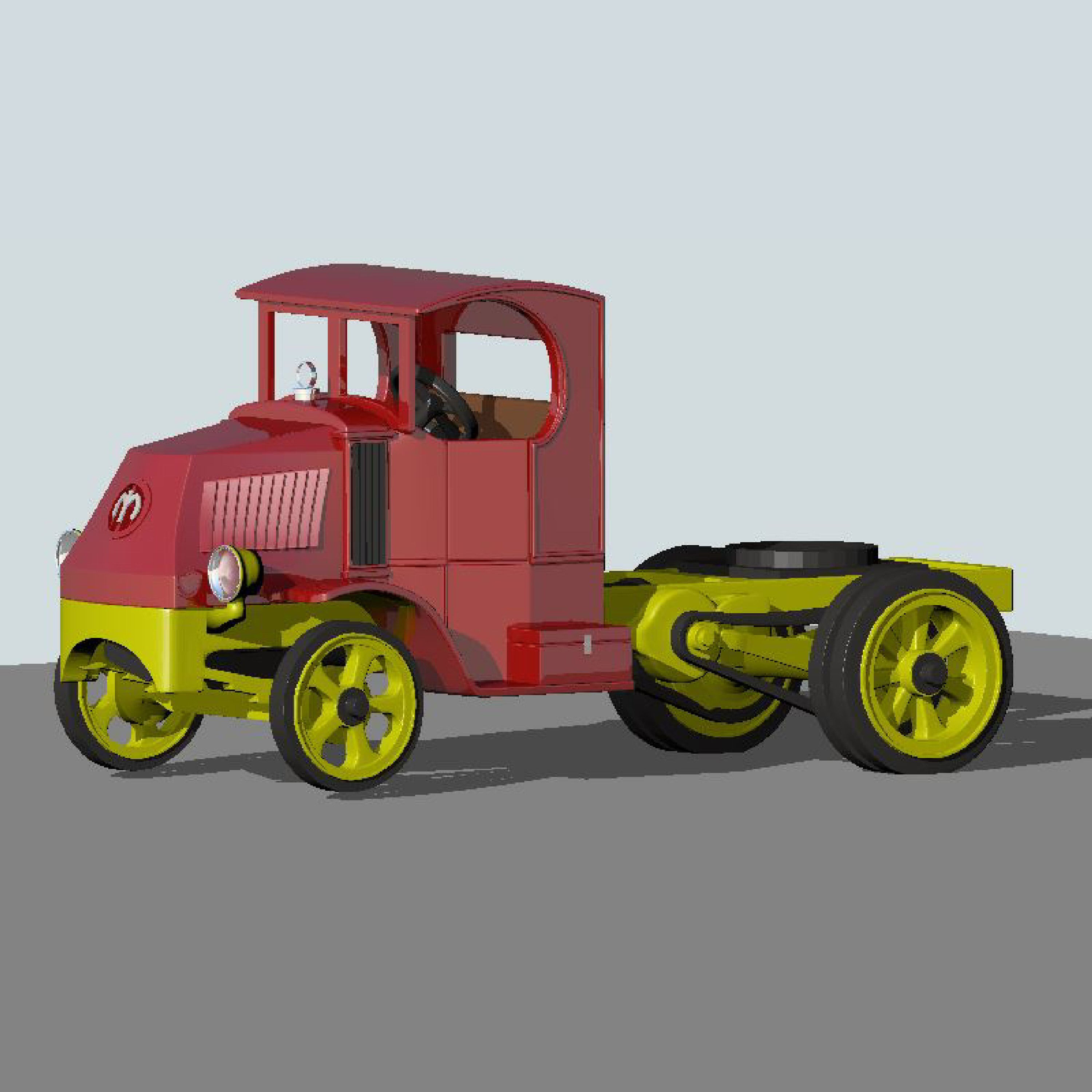 1918 Mack Fifth Wheel