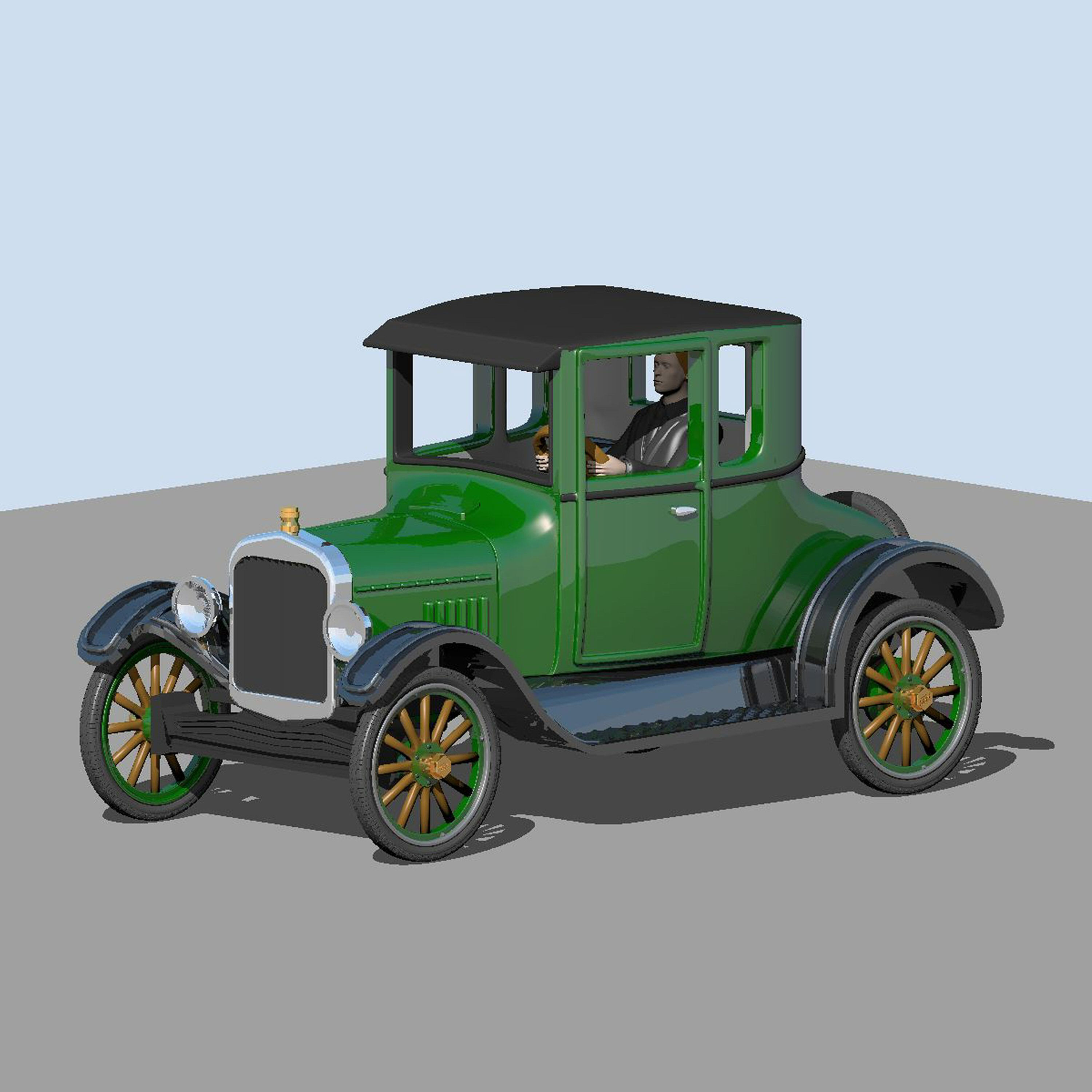 1927 Ford Model T Coupe