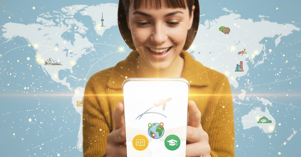 「ワーホリ、ちょっと気になるかも…」そんなあなた専用！ゼロから始める留学準備アプリの使い方