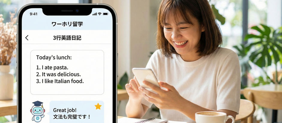 【連載第6回】 AI採点で毎日アウトプット！「3行英語」で英語の自信をつける 🤖✍️✨