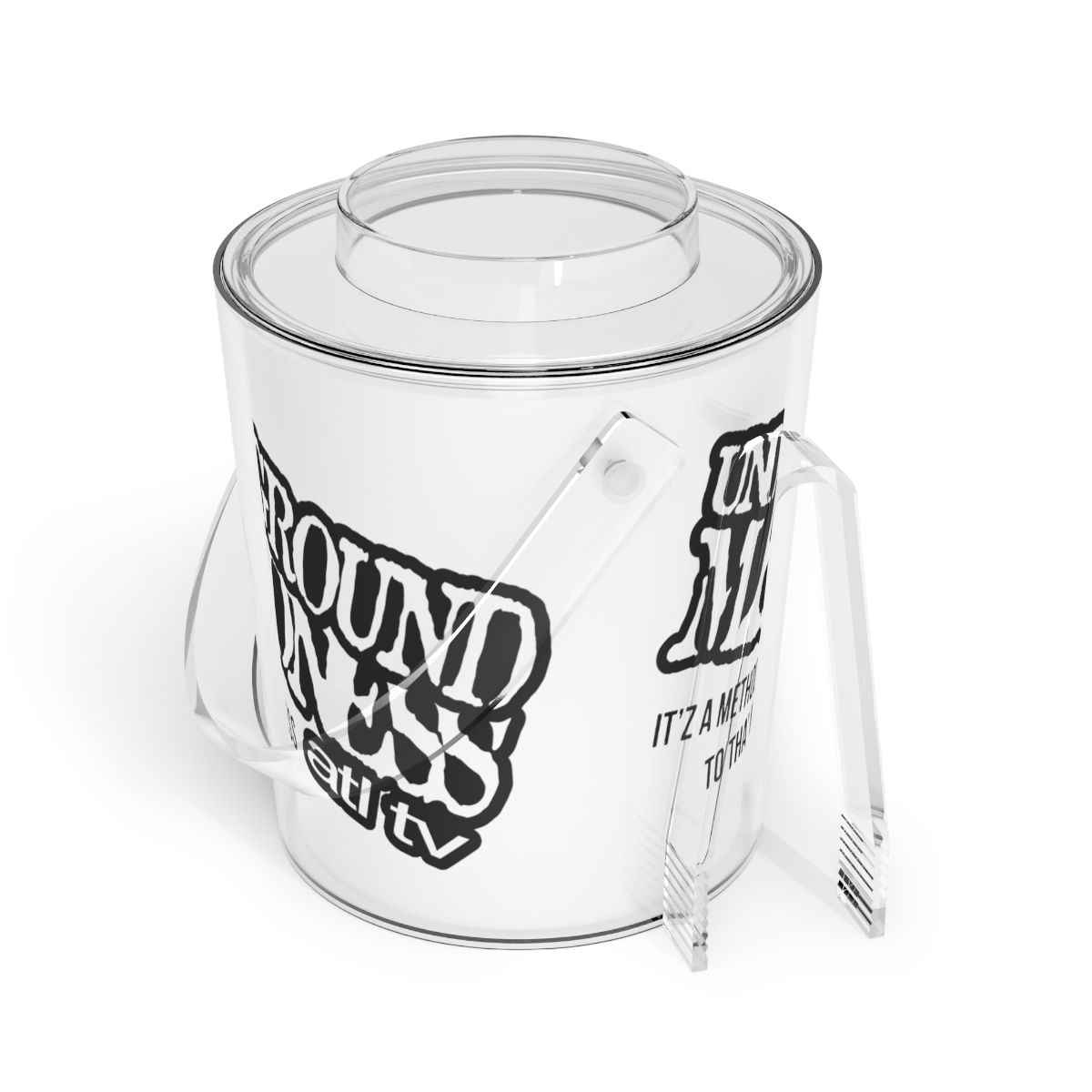 Tha Madness Ice Bucket with Tongs