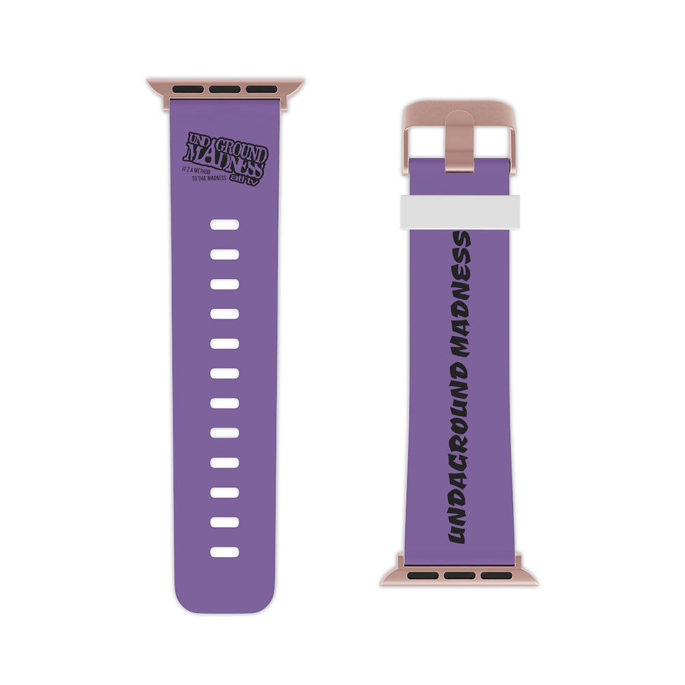 Thumbnail: Tha Madness Apple Watch Purple Band 