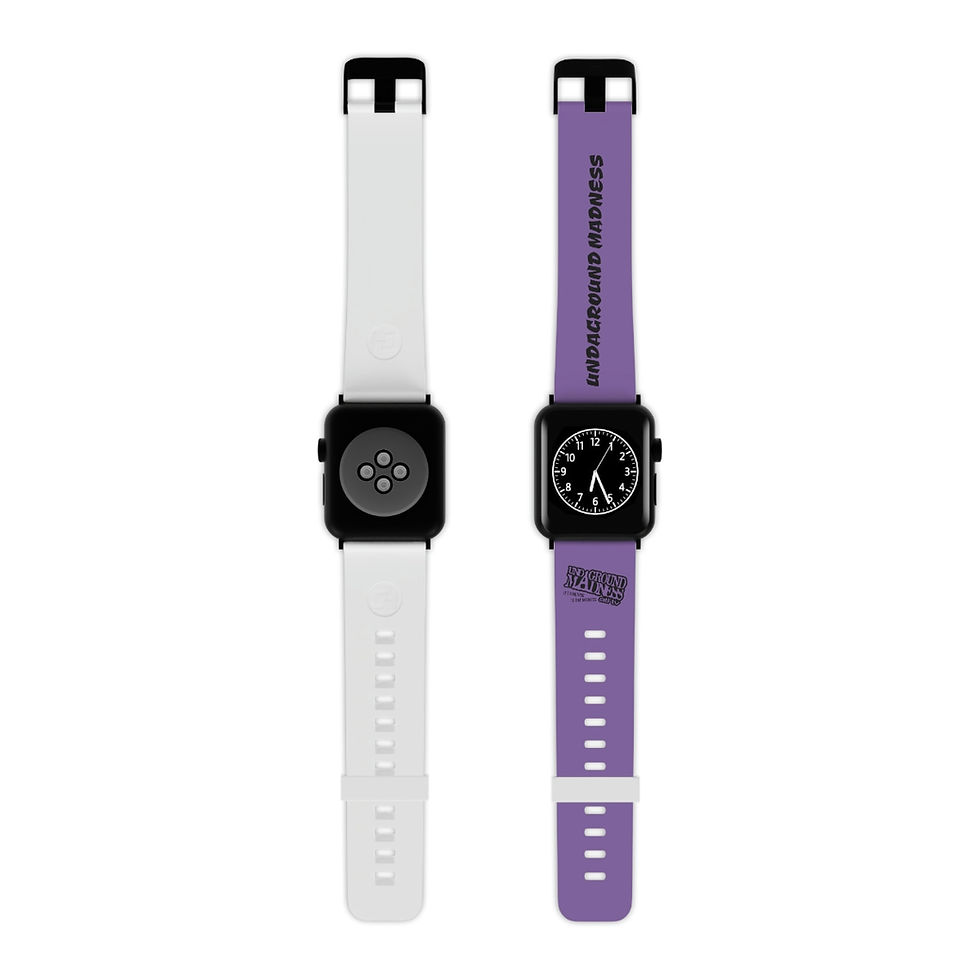 Thumbnail: Tha Madness Apple Watch Purple Band 