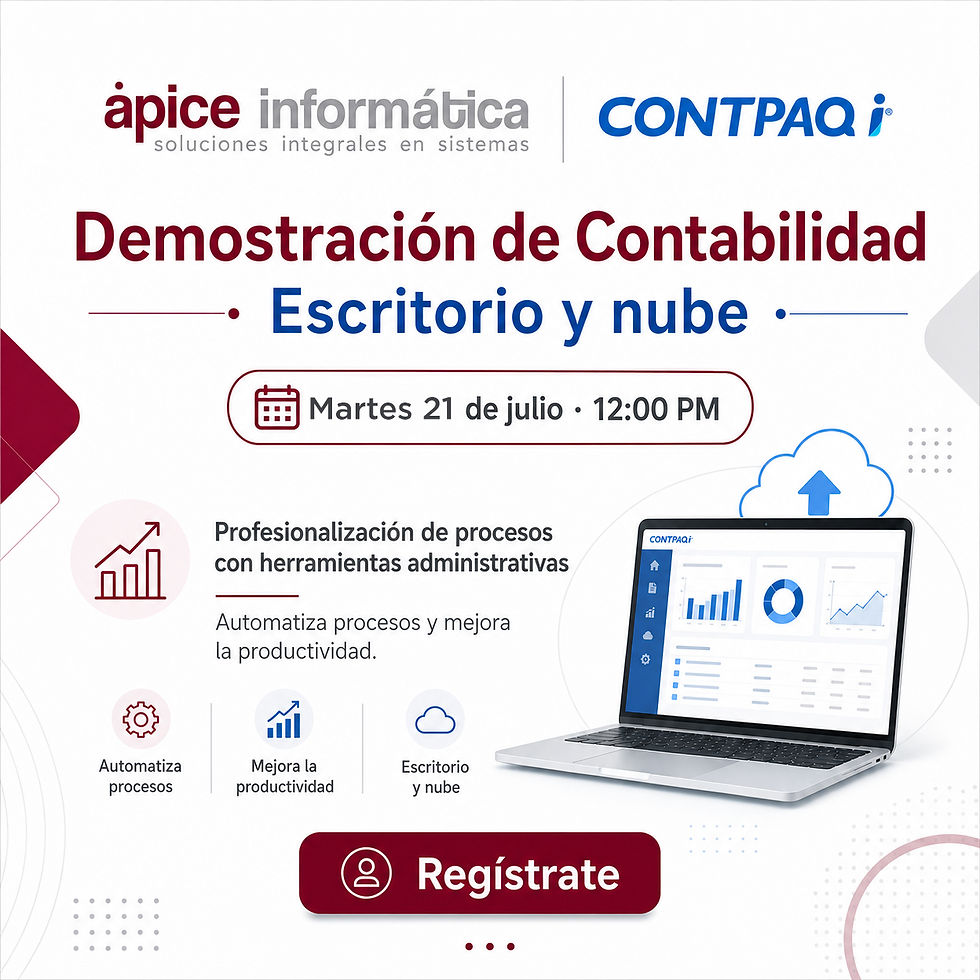 Demostración de Contabilidad (Escritorio y Nube)