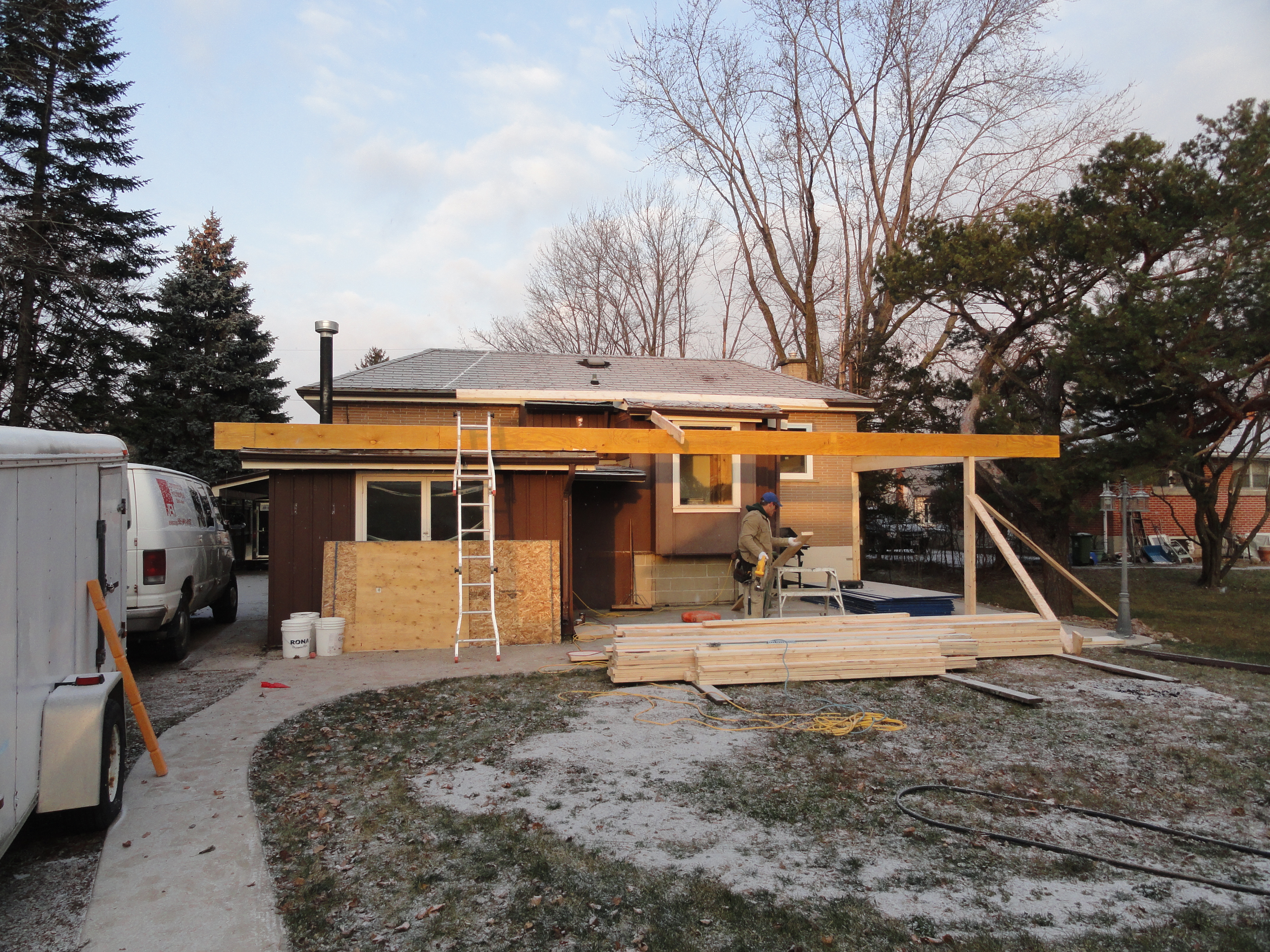 Roof and Outdoor Living Remodel