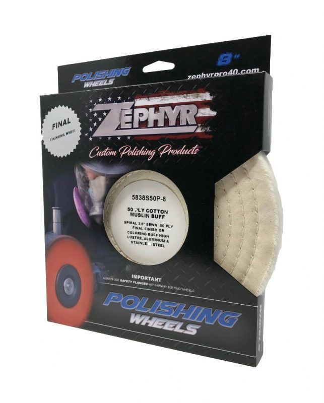 Thumbnail: 8" Final Finishing Wheel White