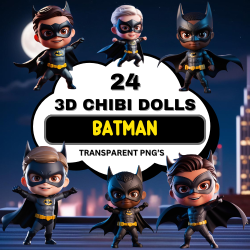 Chibi Dolls - Batman