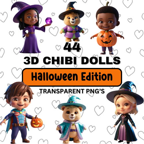 Chibi Dolls - Halloween Set 1